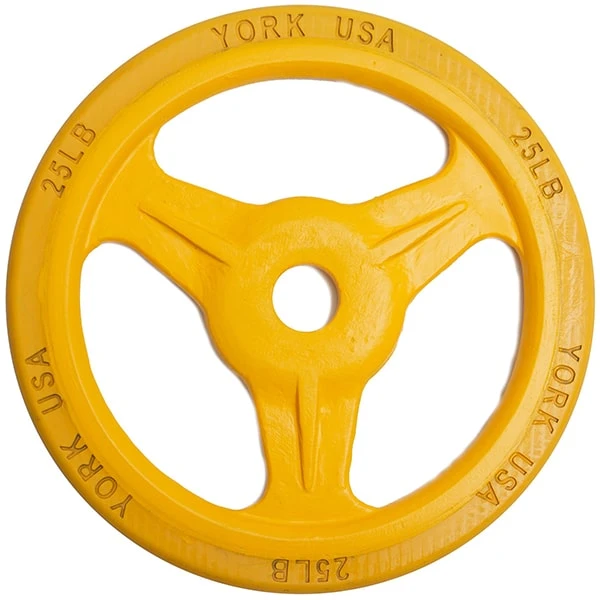 York Barbell Bumper Grip Plate (Color) 5 York Barbell Bumper Grip Plate (Color) - Image 3