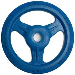 York Barbell Bumper Grip Plate (Color) 10 York Barbell Bumper Grip Plate (Color) -Fitness Equipment Sales Shop YorkBarbellBumperGripPlate Color 35lbs