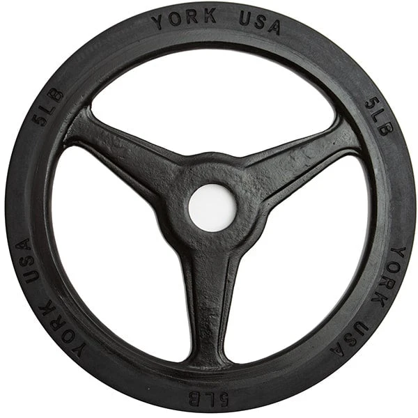 York Barbell Bumper Grip Plate (Color) 3 York Barbell Bumper Grip Plate (Color)