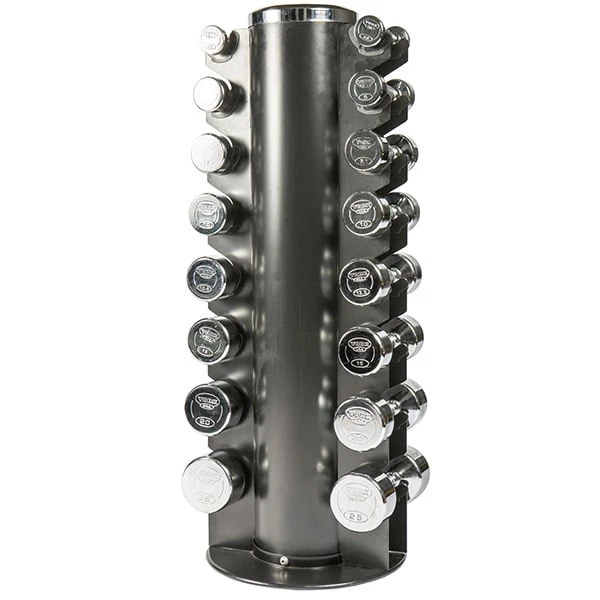 York Barbell Chrome Dumbbell Club Pack 3 York Barbell Chrome Dumbbell Club Pack