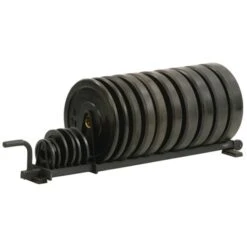 York Barbell Full Set Horizontal Weight Plate Rack