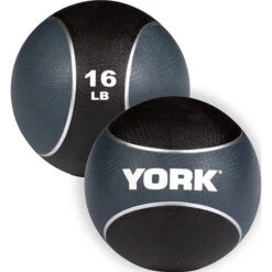 York Barbell Medicine Ball 14 York Barbell Medicine Ball -Fitness Equipment Sales Shop YorkBarbellMedicineBall16lbs