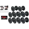 York Barbell Pro Style Dumbbell Set 1 York Barbell Pro Style Dumbbell Set -Fitness Equipment Sales Shop YorkBarbellProStyleDumbbellSetGroup