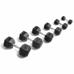 Fitness Equipment Sales Shop 23 York Barbell Rubber Hex Dumbbell Sets