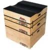 York Barbell Stackable Plyo / Step-Up Box 1 York Barbell Stackable Plyo / Step-Up Box -Fitness Equipment Sales Shop YorkBarbellStackablePlyoStep UpBox3DView