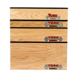York Barbell Stackable Plyo / Step-Up Box -Fitness Equipment Sales Shop YorkBarbellStackablePlyoStep UpBoxFrontView