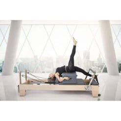 Elina Pilates Elite Wood Reformer With Tower 29 Elina Pilates Elite Wood Reformer With Tower -Fitness Equipment Sales Shop elina pilates elite wood reformer with tower 12