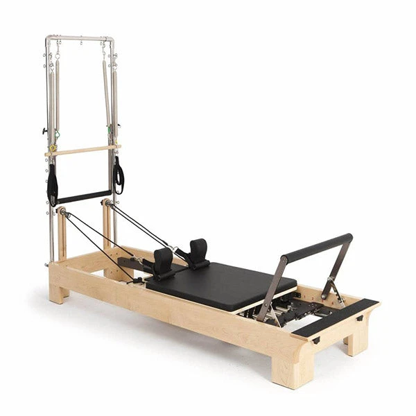 Elina Pilates Wood Reformer With Tower 3 Elina Pilates Wood Reformer With Tower