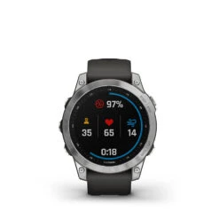 Garmin Fenix 7 Multisport GPS Smartwatch 15 Garmin Fenix 7 Multisport GPS Smartwatch -Fitness Equipment Sales Shop fenix 7 silver with graphite band 4