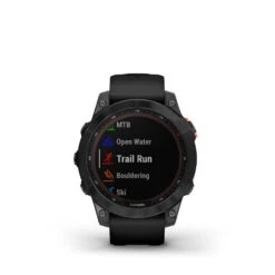 Garmin Fenix 7 Solar Multisport GPS Smartwatch 18 Garmin Fenix 7 Solar Multisport GPS Smartwatch -Fitness Equipment Sales Shop fenix 7 solar slate gray with black band 7
