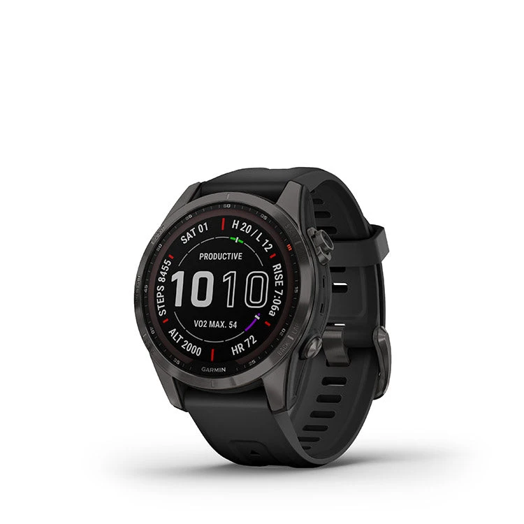 Garmin Fenix 7S Sapphire Solar Multisport GPS Smartwatch 3 Garmin Fenix 7S Sapphire Solar Multisport GPS Smartwatch