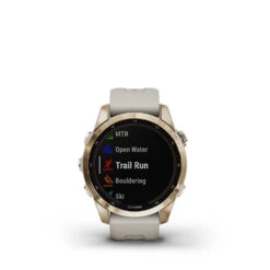 Garmin Fenix 7S Sapphire Solar Multisport GPS Smartwatch 40 Garmin Fenix 7S Sapphire Solar Multisport GPS Smartwatch -Fitness Equipment Sales Shop fenix 7s sapphire solar cream gold titanium with light sand band 7