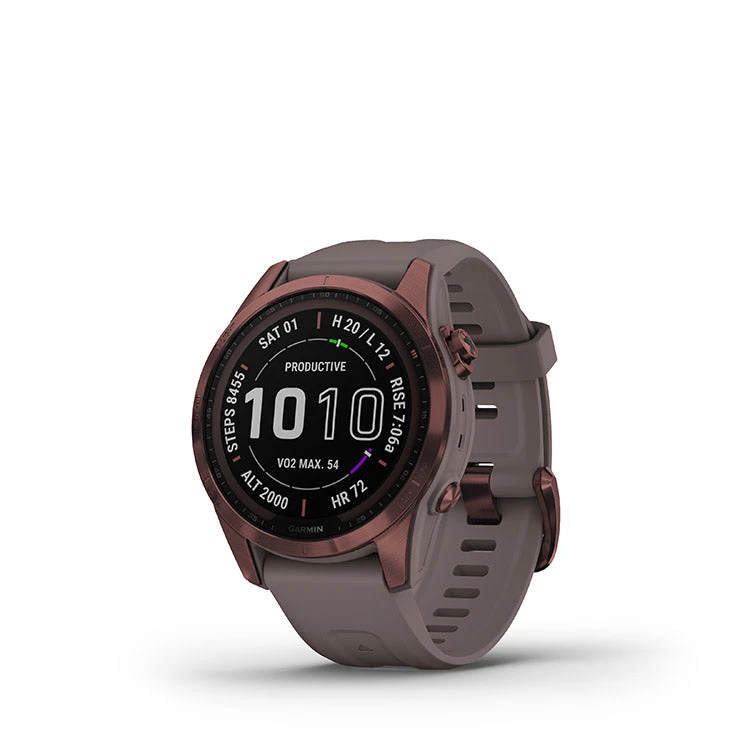 Garmin Fenix 7S Sapphire Solar Multisport GPS Smartwatch 4 Garmin Fenix 7S Sapphire Solar Multisport GPS Smartwatch - Image 2