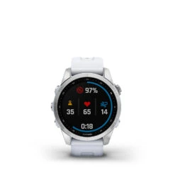 Garmin Fenix 7S Multisport GPS Smartwatch 35 Garmin Fenix 7S Multisport GPS Smartwatch -Fitness Equipment Sales Shop fenix 7s silver with whitestone band 4