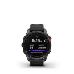 Garmin Fenix 7S Solar Multisport GPS Smartwatch 41 Garmin Fenix 7S Solar Multisport GPS Smartwatch -Fitness Equipment Sales Shop fenix 7s solar slate gray with black band 9