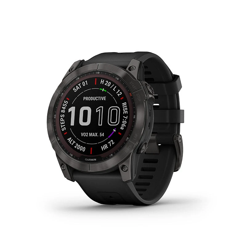 Garmin Fenix 7X Sapphire Solar Multisport GPS Smartwatch 3 Garmin Fenix 7X Sapphire Solar Multisport GPS Smartwatch