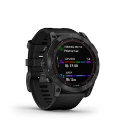 Garmin Fenix 7X Solar Multisport GPS Smartwatch 15 Garmin Fenix 7X Solar Multisport GPS Smartwatch -Fitness Equipment Sales Shop fenix 7x solar slate gray with black band 3