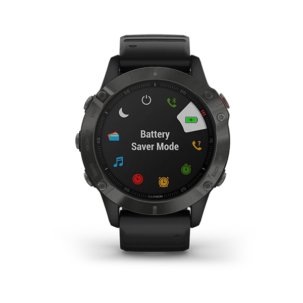 Garmin Fenix 6 Sapphire Multisport GPS Smartwatch 5 Garmin Fenix 6 Sapphire Multisport GPS Smartwatch - Image 3