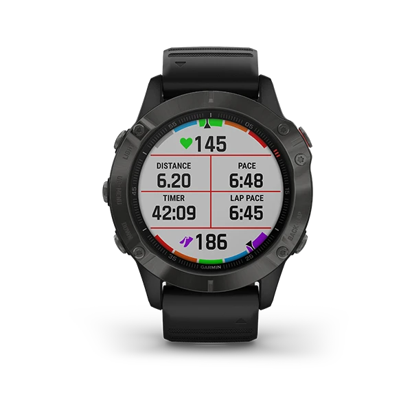 Garmin Fenix 6 Sapphire Multisport GPS Smartwatch 6 Garmin Fenix 6 Sapphire Multisport GPS Smartwatch - Image 4