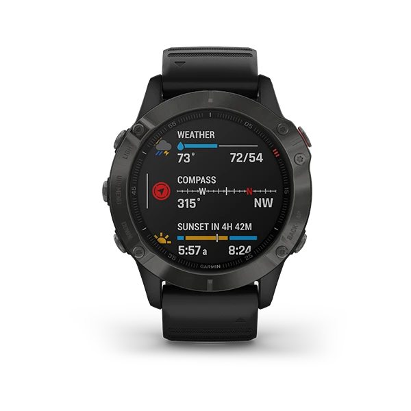 Garmin Fenix 6 Sapphire Multisport GPS Smartwatch 9 Garmin Fenix 6 Sapphire Multisport GPS Smartwatch - Image 7