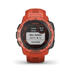 Garmin Instinct Solar GPS Smartwatch 22 Garmin Instinct Solar GPS Smartwatch -Fitness Equipment Sales Shop garmin instinct solar flame red 010 02293 21 5