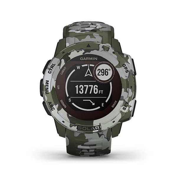 Garmin Instinct Solar Sportsman Camo Edition GPS Smartwatch 9 Garmin Instinct Solar Sportsman Camo Edition GPS Smartwatch - Image 7