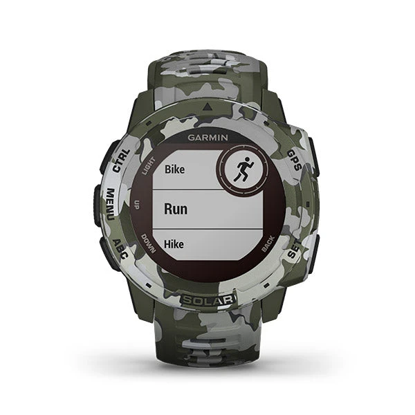 Garmin Instinct Solar Sportsman Camo Edition GPS Smartwatch 8 Garmin Instinct Solar Sportsman Camo Edition GPS Smartwatch - Image 6
