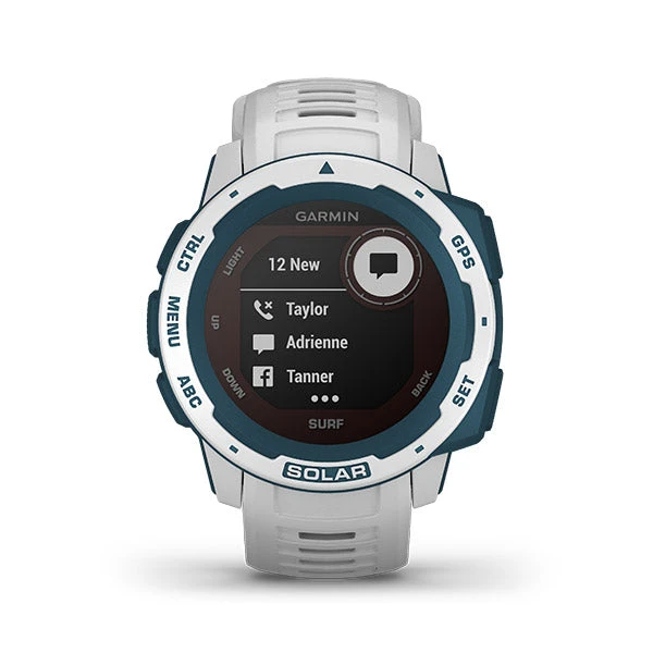 Garmin Instinct Solar Surf Edition GPS Smartwatch 8 Garmin Instinct Solar Surf Edition GPS Smartwatch - Image 6