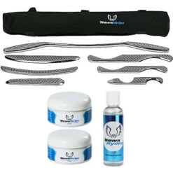 HawkGrips IASTM Myofascial Release Tools Kit 16 HawkGrips IASTM Myofascial Release Tools Kit -Fitness Equipment Sales Shop hawk grips gold set