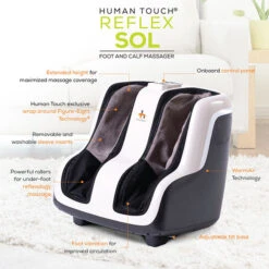 Human Touch Reflex SOL Foot And Calf Massager 14 Human Touch Reflex SOL Foot And Calf Massager -Fitness Equipment Sales Shop human touch reflex sol 5