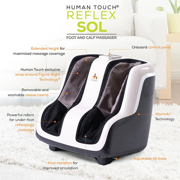 Human Touch Reflex SOL Foot And Calf Massager 7 Human Touch Reflex SOL Foot And Calf Massager - Image 5