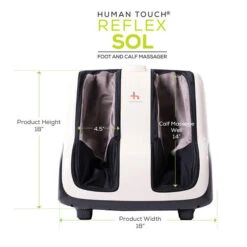 Human Touch Reflex SOL Foot And Calf Massager 15 Human Touch Reflex SOL Foot And Calf Massager -Fitness Equipment Sales Shop human touch reflex sol 6