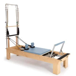 Elina Pilates Physio Wood Reformer With Tower 22 Elina Pilates Physio Wood Reformer With Tower -Fitness Equipment Sales Shop physio wood reformer with tower ocean blue