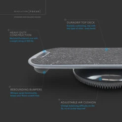 Revolution Focus Standing Desk Balance Board 13 Revolution Focus Standing Desk Balance Board -Fitness Equipment Sales Shop revolution balance board standing desk 5