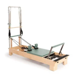 Elina Pilates Wood Reformer With Tower 15 Elina Pilates Wood Reformer With Tower -Fitness Equipment Sales Shop wood reformer with tower green